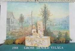 Gross Arnold világa. 1988 naptár.