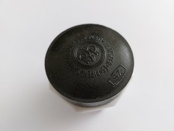 Old beep perfume box in retro cream jar
