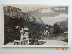 Old postcard: killer lake, brand villa (gheorgheni), transylvania (1942)
