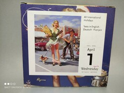 Pin Up calendar 1998 asztali naptár