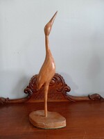 Retro - vintage wooden bird 38 cm
