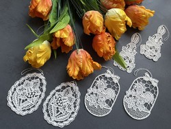 Easter hanging lace decorations