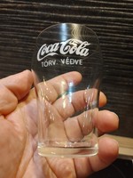 1 antique coca cola glass