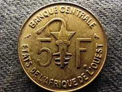 Nyugat-Afrikai Államok 5 Frank 1972 (id74226)