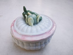 Porcelain bonbonier, ring holder
