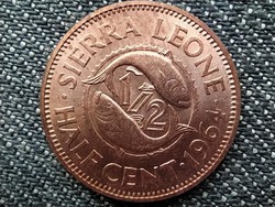 Sierra Leone Milton Margai (1961-1964) 1/2 cent 1964 (id47683)