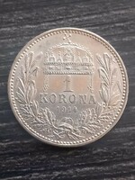 Silver 1 crown 1914