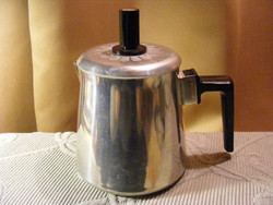 Retro aluminum teapot with removable filter
