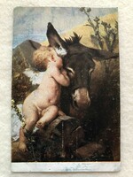 Antique piercing gy. Postcard - postage stamp -5.