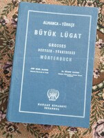 Turkish - Hungarian large dictionary almanca türkçe büyük lügat arif cemil denker ve bülent davran kanaat