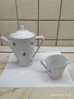 Hollóházi coffee jug and creamer for sale! For replacement