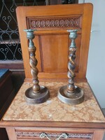 Pair of antique candlesticks