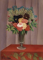 Henri Rousseau - Csokor virág - reprint