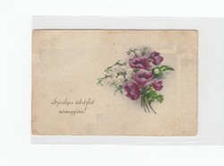 Üdvözlő képeslap Vegyes V:01 virágos
