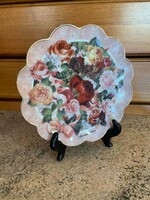 Számozott angol porcelán tányér