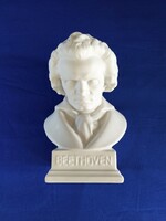 Porcelán Beethoven mellszobor