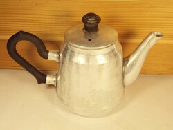 Régi alu alumínium teáskanna vízforraló teás kanna kiöntő tea főző - ukrán vagy orosz gyártmány