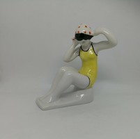 Orosz porcelán úszó nő "RITKA"!