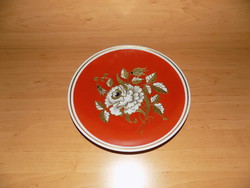 Wallendorf porcelán aranyozott kínáló tál átmérő 26 cm (2p)