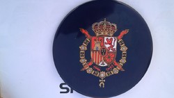 (K) ceramic ornament with coat of arms