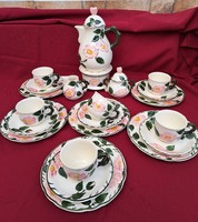 Beautiful villeroy&boch wildrose wild-rose tea set breakfast set heirloom porcelain floral