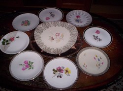 Set of 9 antique cakes