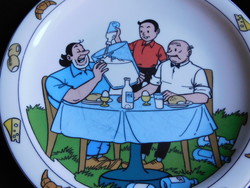 Eschenbach Suske en Wiske (Spike és Suzy) képregényes tányér