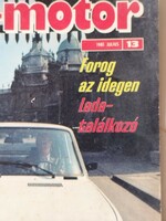 Autó motor sportmagazin 1981/13 szám poszterrel. Hiánytalan állapotban