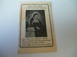Budapesti Szent Angela kör tagsági irata, 1933.