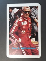Old card calendar 1984 - with Paul Newman inscription - retro calendar