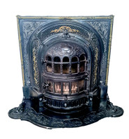 A662 antique cast iron fireplace stove