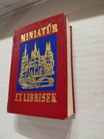 Miniatűr ex librisek-1974-es minikönyv
