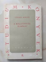 Vermes Miklós: A relativitáselmélet (RITKA) 1500 Ft