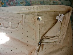 Masons jeans beige trousers