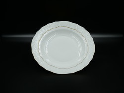 Herend white large cake plate set (4 pieces)