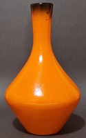 I'm selling everything today! :) Art deco, antique brightly colored granite vase