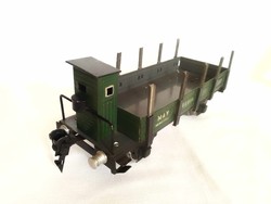 Tóth type cargo wagon freight car zero 0 railway model Hungarian Marklin toy train rare