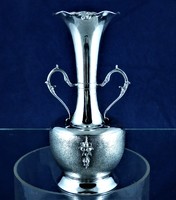 Nice antique silver vase, Italian, ca. 1930!!!