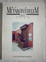 Műtárgyvédelem 1996 25. szám Magyar Nemzeti Múzeum művészeti restaurátor könyv