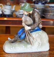 Rosenthal figurine: Scottish bagpiper