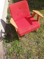 Retro mid-century armchair