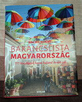 Bakancslista könyv útikönyv utazás Magyarország túra turizmus kirándulás