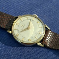 Omega Swiss men's watch from 1952 caliber 283 bronze werk retro
