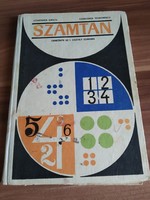Régi Romániában kiadott, magyar nyelvű számtan könyv, magyar tannyelvű iskolában használták, 1968-as