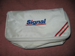 Signal retro toiletry bag, toilet