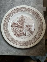 English faience porcelain plates 8 pcs