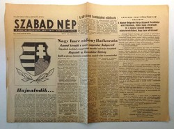 Nagy Imre rádiónyilatkozata 1956 október 29  /  SZABAD NÉP  /  Ssz.:  RU566