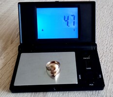 !GYÖNYÖRŰ SZÈP, 14K-OS GYŰRŰ!