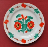 Kézzel festett koreai porcelán fali tányér falitányér akasztható dísztányér