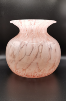 Akciók! Gyönyörű üveg muranoi váza